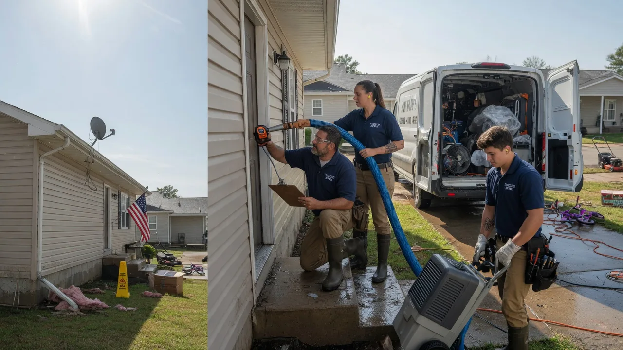 Ceiling Water Damage Restoration in Lancaster, VA near me